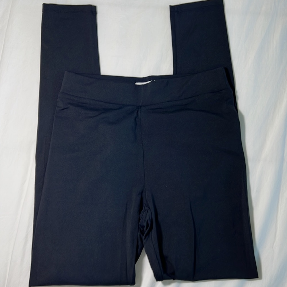 Aritzia footless black leggings